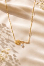 Monstera Spark Necklace