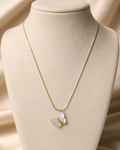 Pearl Butterfly Pendant Necklace